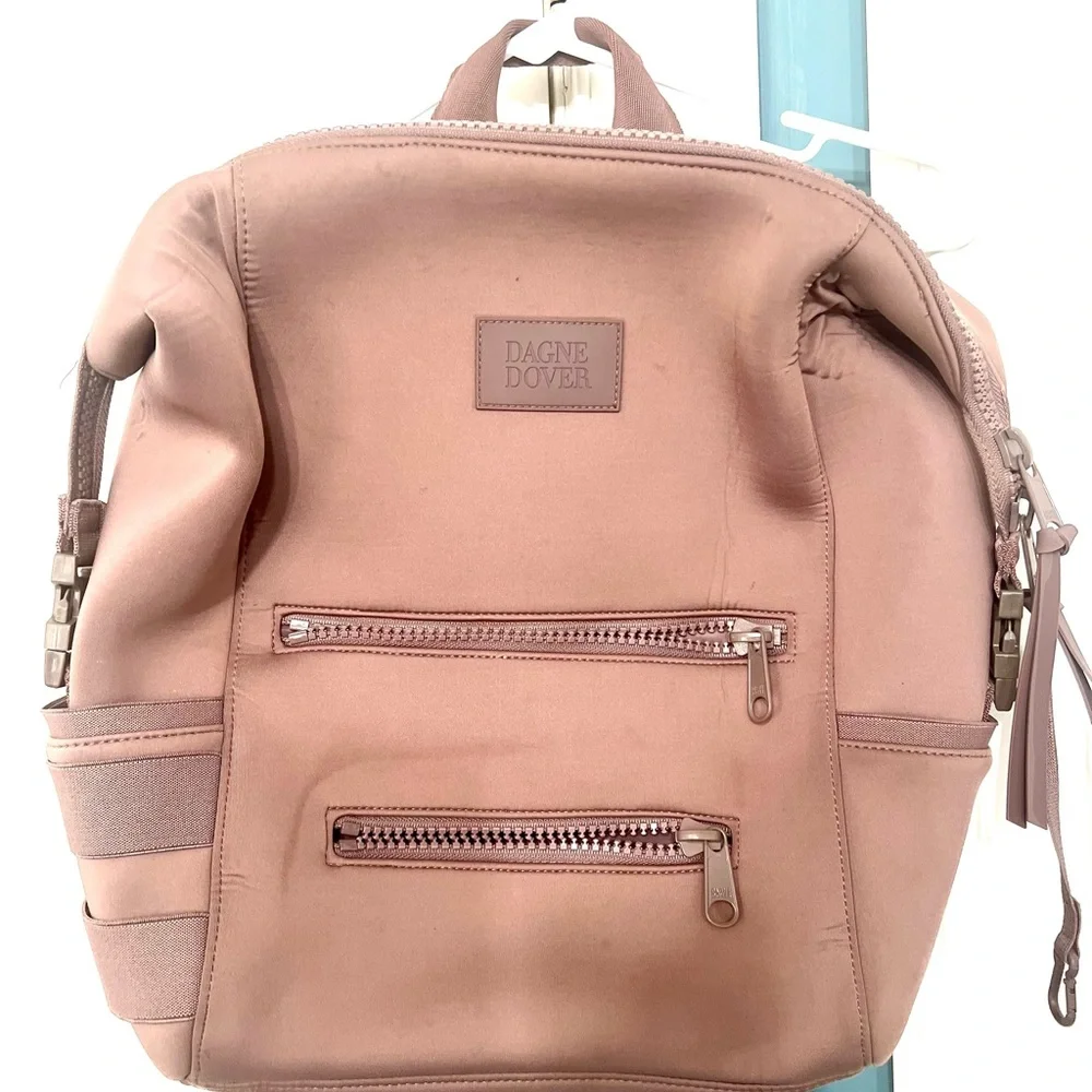 Dagne Dover INDI NEOPRENE DIAPER BACKPACK in Dune